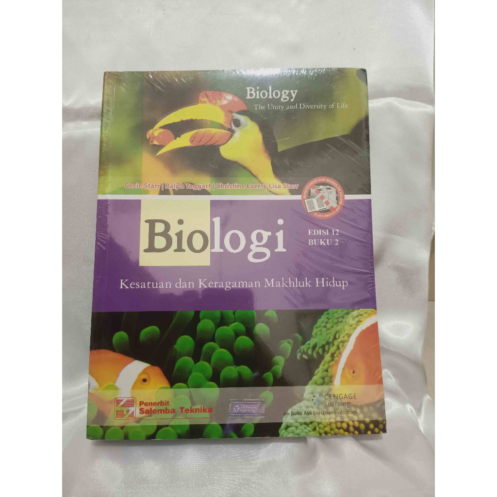 Jual BUKU BIOLOGI EDISI 12 BUKU 2 KESATUAN DAN KERAGAMAN MAKHLUK HIDUP