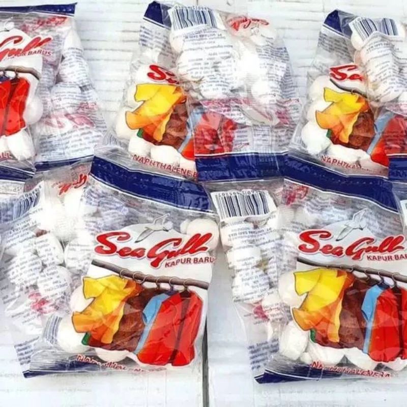 Jual Kamper Kapur Barus Seagull Sachet 25Gram Putih Shopee Indonesia