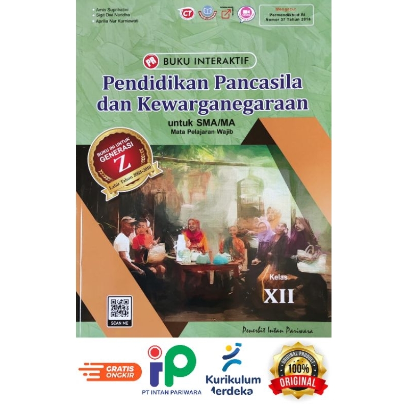 Jual Buku Pr Lks Interaktif IntanPariwara SMA SMK Kelas 12 Kurikulum