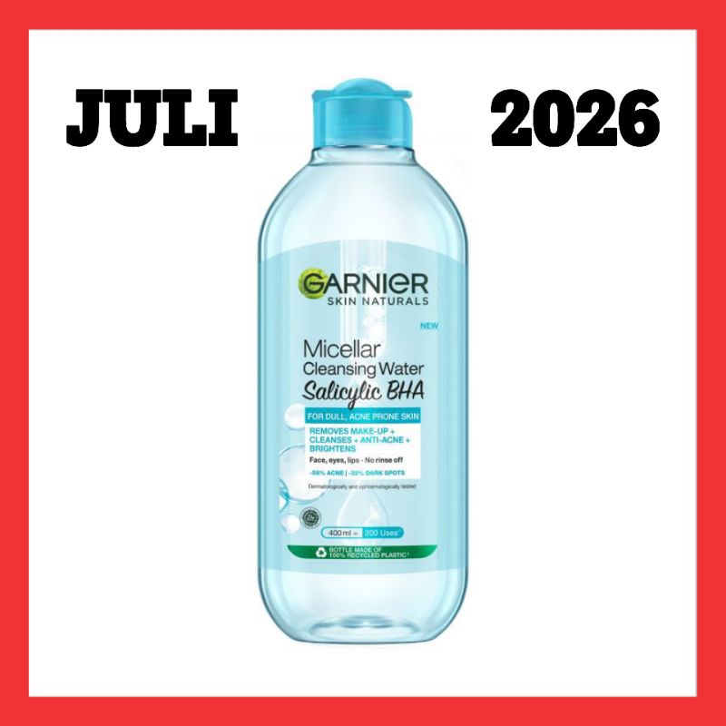 Jual Garnier Micellar Water Salicylic Bha Ml Shopee Indonesia