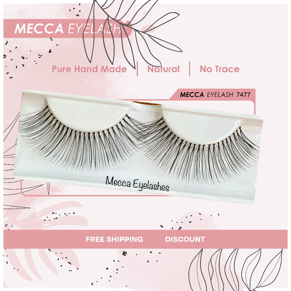 Jual Bulu Mata Palsu Natural 7477 Mecca Eyelashes Bulumata Artisan