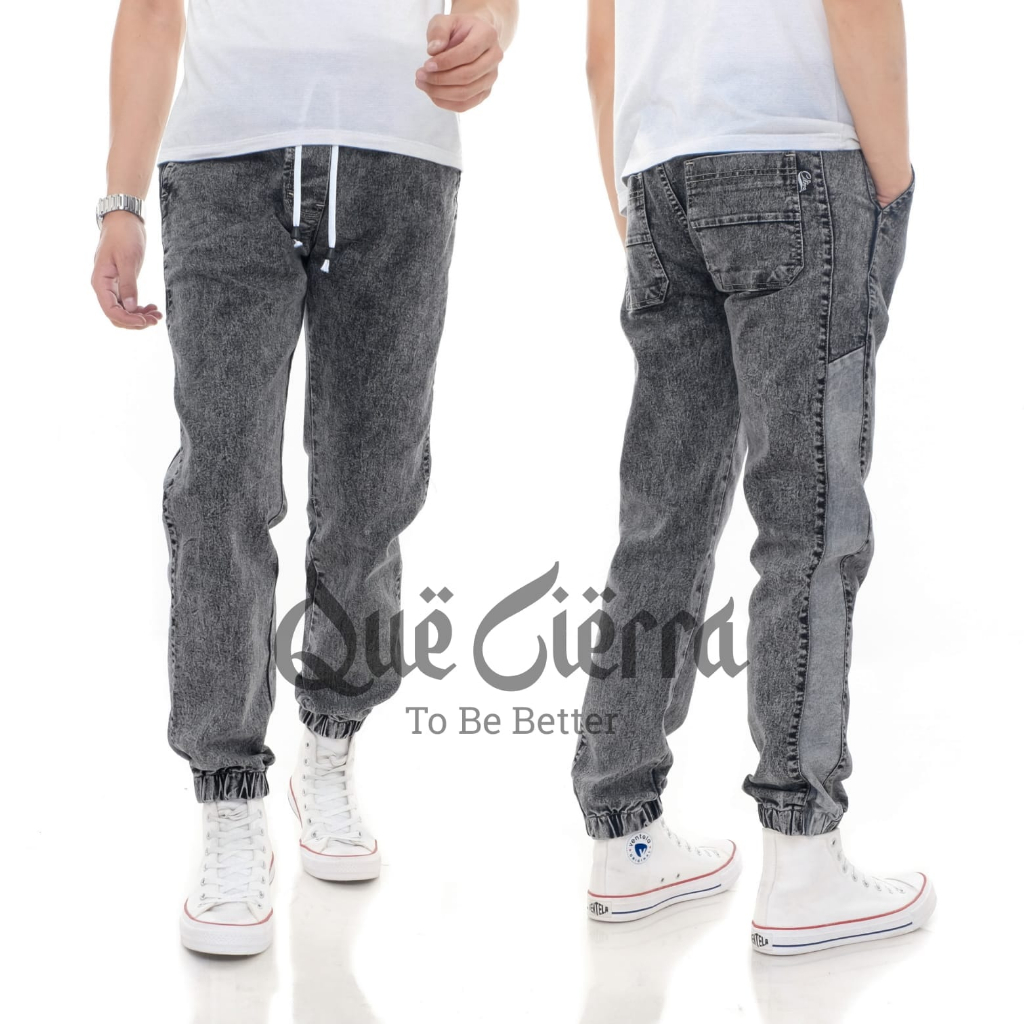 Jual Celana Jogger Jeans Sobek Premium Celana Jeans Pria Jogger Best