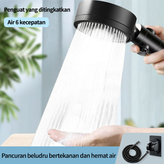 Jual Kepala Shower Mandi Hitam Premium Shower Set Mode Air Head