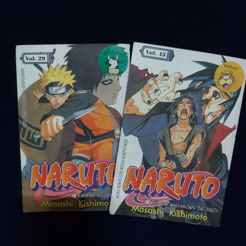 Jual Buku Original Komik Naruto Masashi Kishimoto Shopee Indonesia