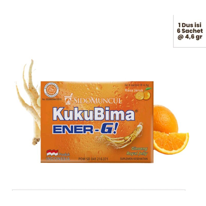 Jual KUKUBIMA Ener G All Variant Rasa 1 Box X 10 Sachet 4 5 Gram