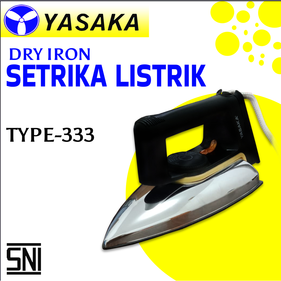 Jual Setrika Listrik Dry Iron Yasaka Type Shopee Indonesia