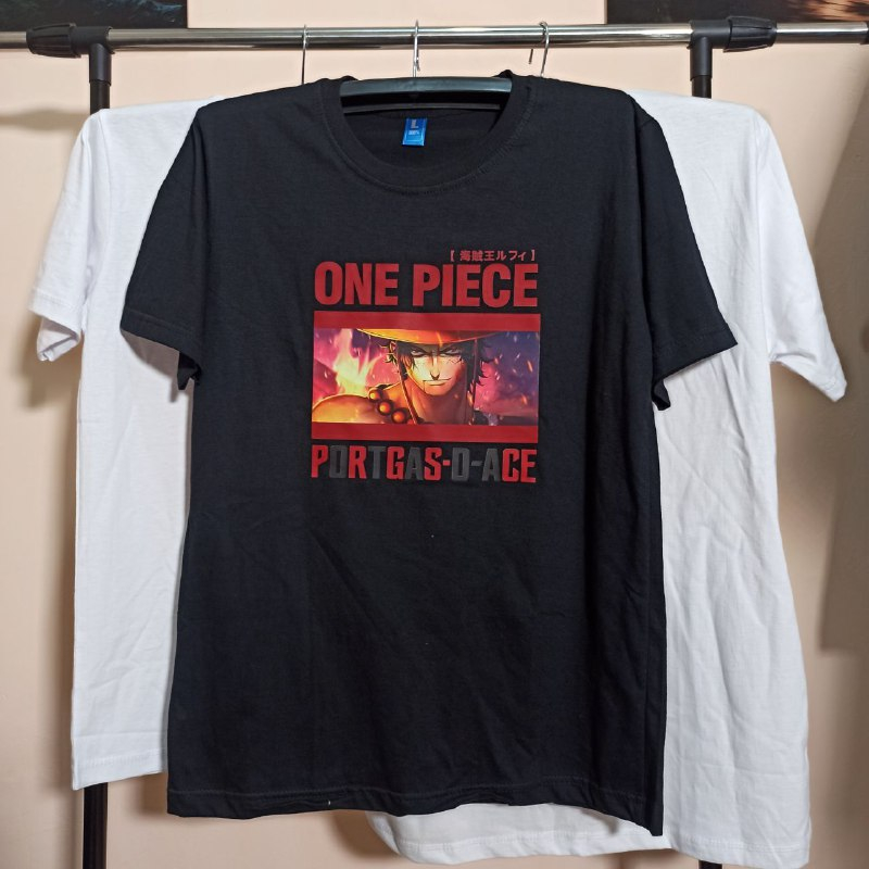 Jual KAOS ONE PIECE ORIGINAL BAJU ANIME ONE PIECE FIGURE PORTGAS D ACE