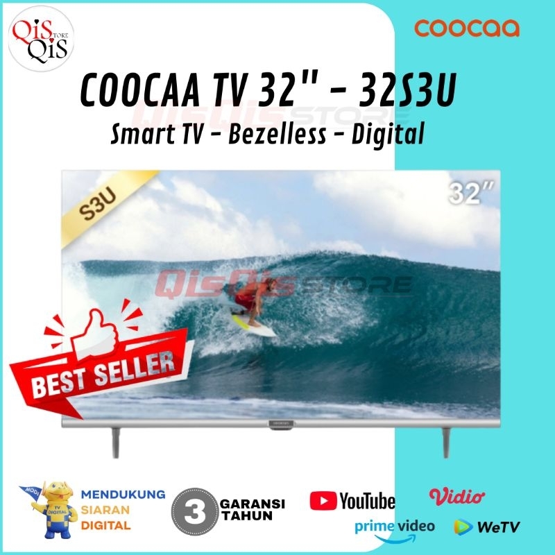 Jual Coocaa Smart Inch Digital S U S U Plus Garansi