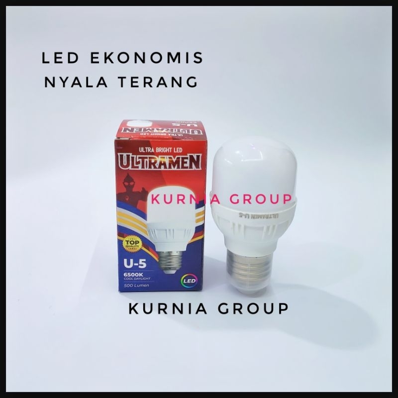 Jual Lampu Led W Sinar Putih Terang Bohlam Watt Kapsul Bulb Lamp