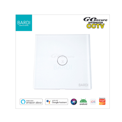 Jual Bardi Smart Wall Switch Eu Gang White Shopee Indonesia