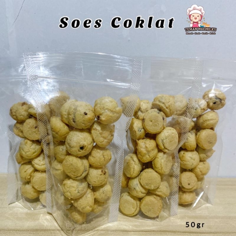 Jual Soes Coklat Lumer Mini Sus Kue Kering Soes Cokelat Manis Dan Enak