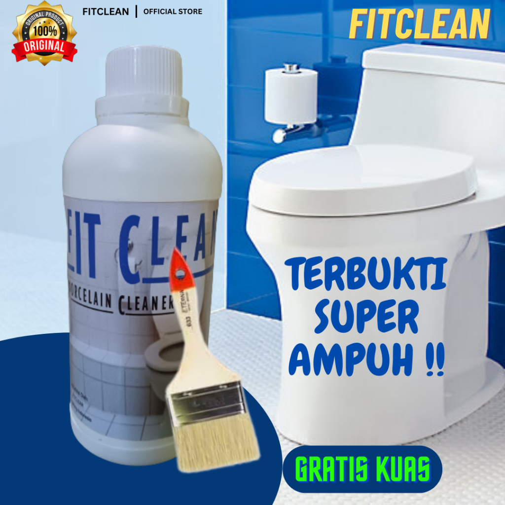 Jual Fitclean Pembersih Kerak Kamar Mandi Paling Ampuh Isi Ml