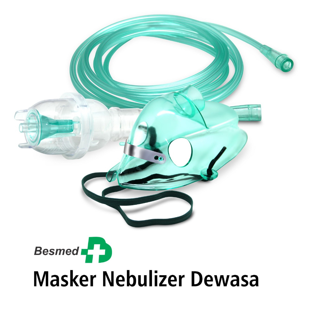 Jual Masker Nebulizer Set Dewasa OneMed Shopee Indonesia