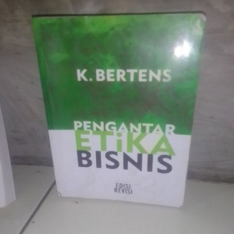 Jual Pengantar Etika Bisnis Edisi Revisi Oleh K Bertens Bekas Pakai