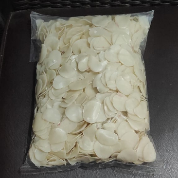 Jual Kerupuk Ikan Bawang Seblak Sari Laut Varian Putih Bulat Kg