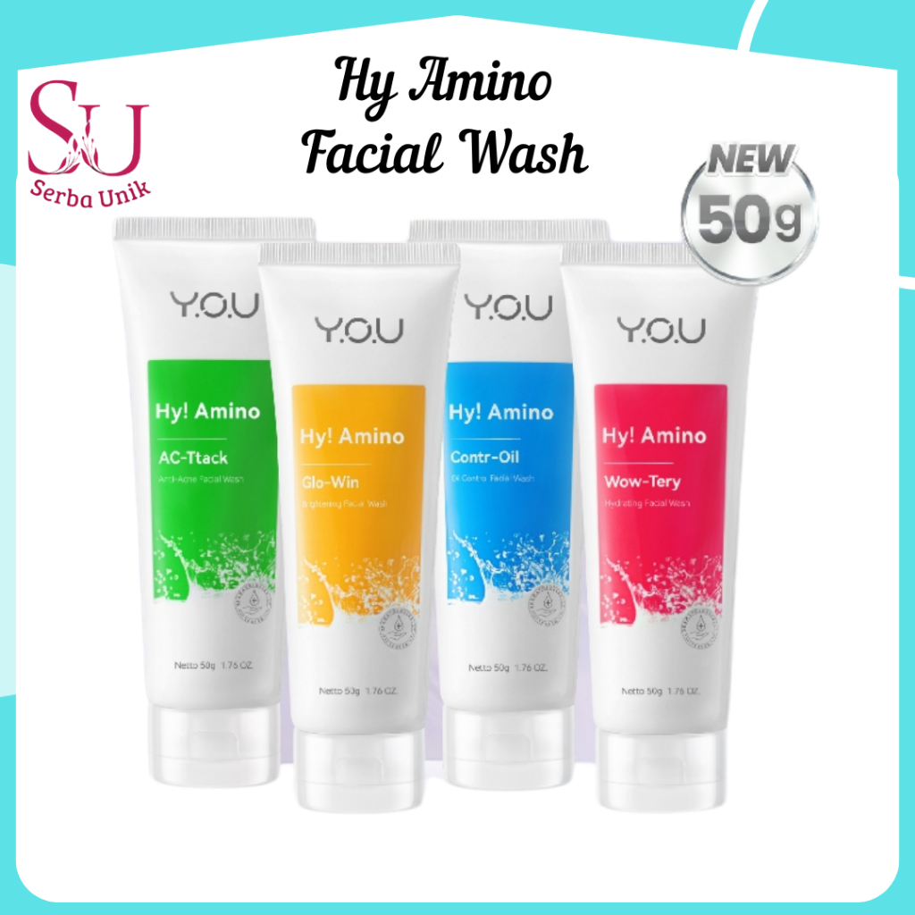 Jual You Hy Amino Facial Wash Brightening Hydrating Anti Acne