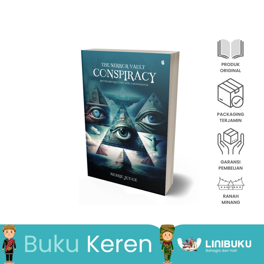 Jual Buku The Nerror Vault Conspiracy Karya Nessie Judge KBC Shopee