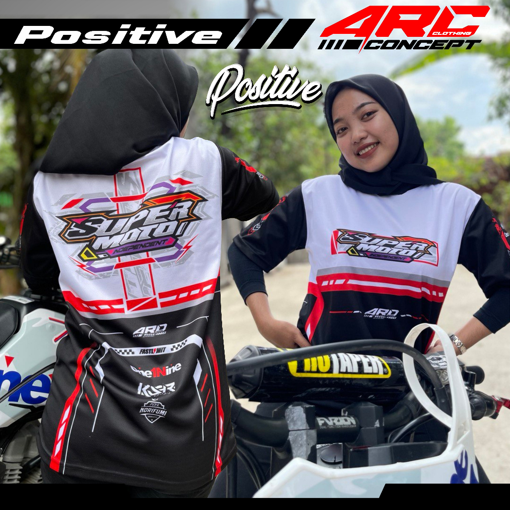 Jual SJP Kaos Jersey Supermoto KLX CRF DTRACKER WR 155 Baju Distro