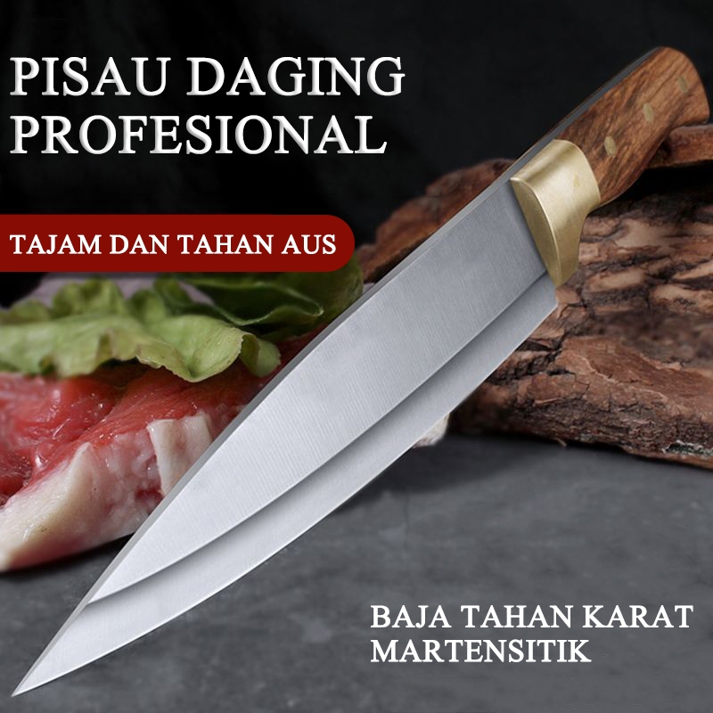 Jual Pisau Daging Super Tajam Boning Knife Japanese Potong Pemotong