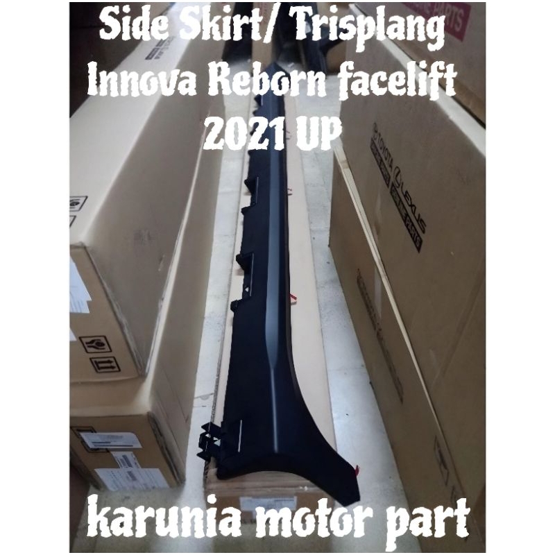 Jual Side Skirt Bodykit Trisplang Innova Reborn Venturer Facelift