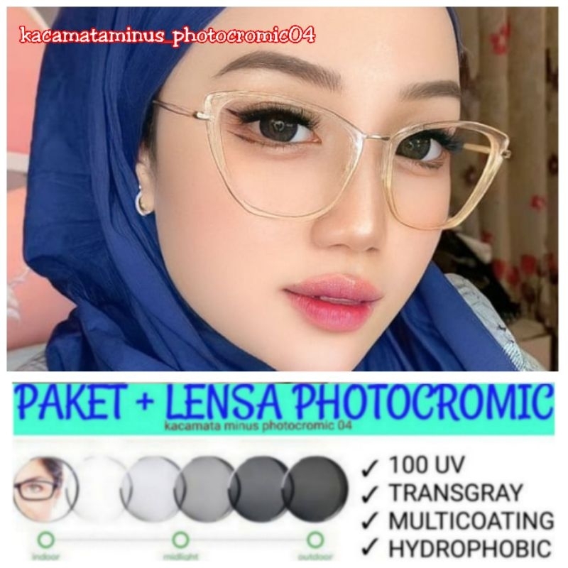 Jual Kacamata Cat Eyes Terbaru Anti Radiasi Dan Photocromic