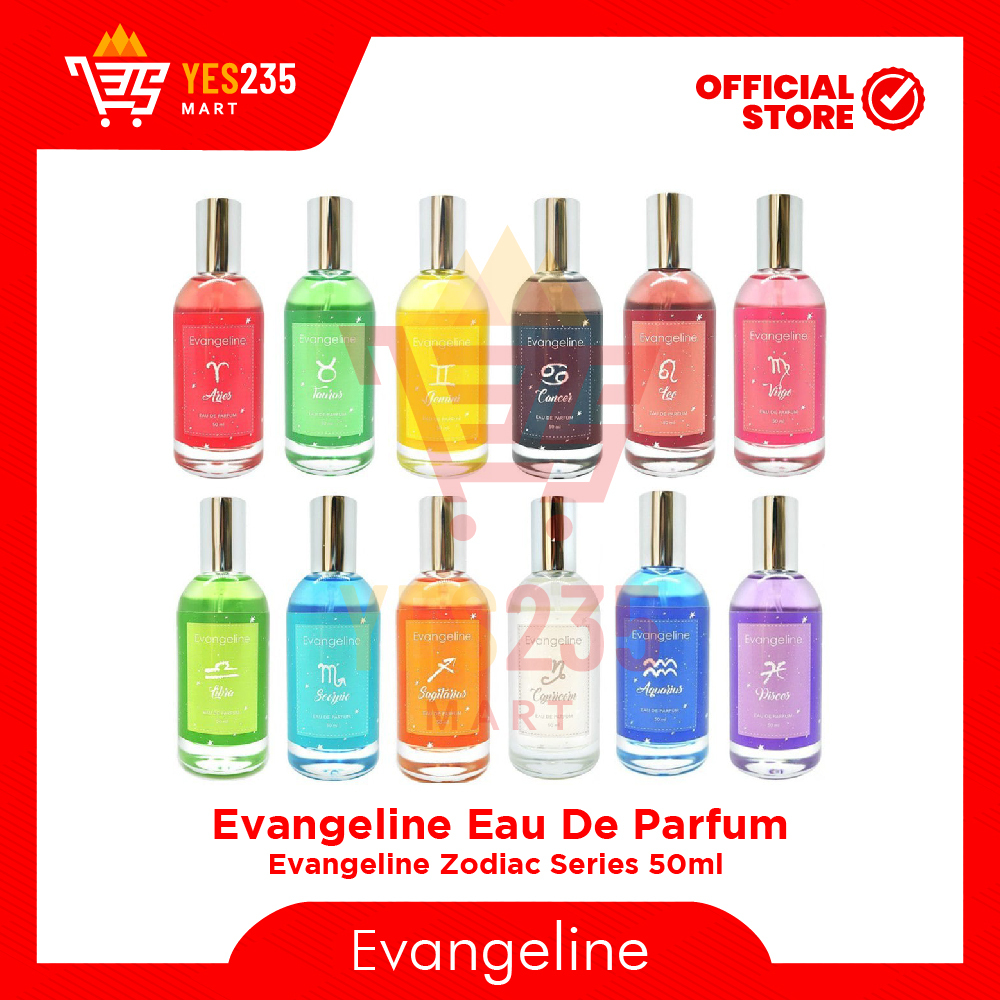 Jual EVANGELINE Zodiac Series Eau De Parfum 50ml Zodiak Perfume