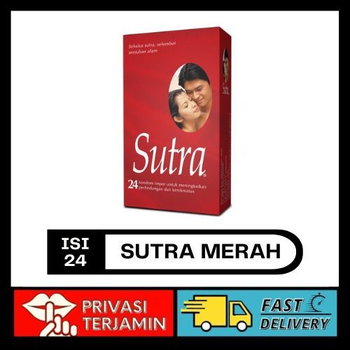 Jual Kondom Sutra Merah Isi 12 24 Pcs Kondom Tipis Sutra