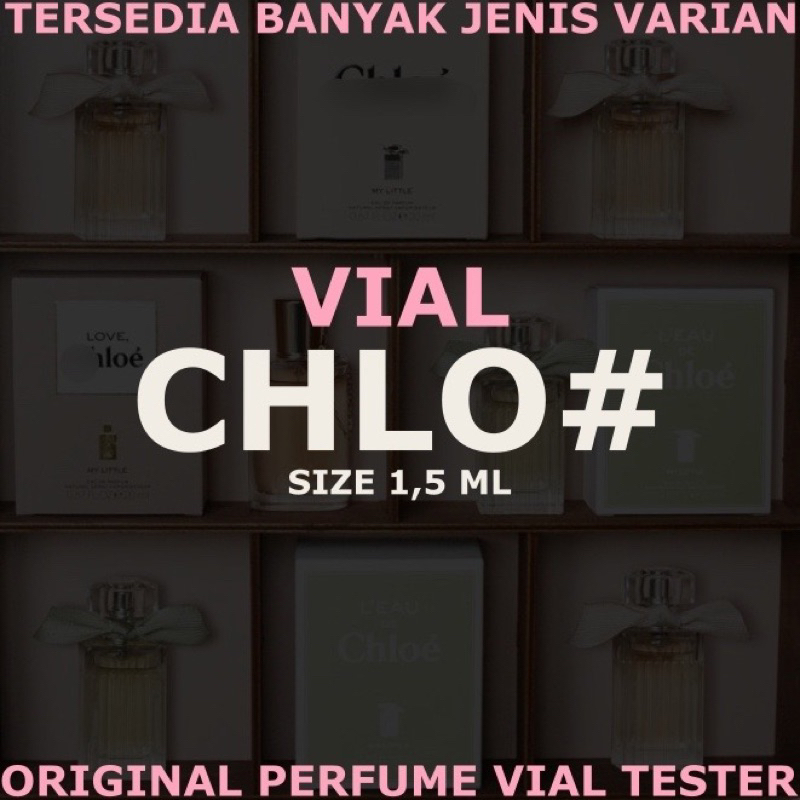 Jual Chlui Vial Parfum Ory Ml Tester Sampel Sample Perfume Mini