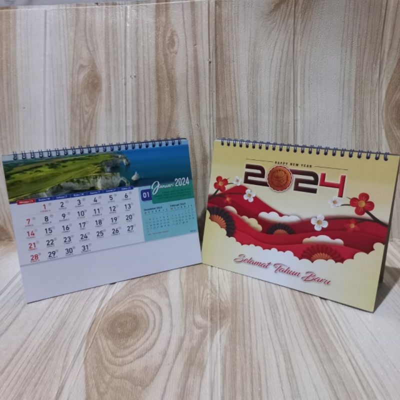 Jual Kalender Meja Landscape Alam Dunia 2024 Shopee Indonesia