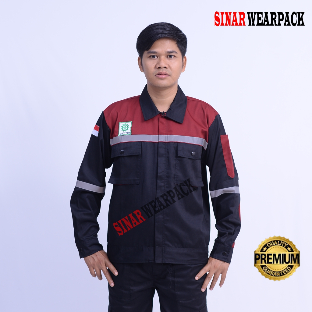 Jual SINAR WEARPACK Kemeja Kerja Pakaian Kerja Lapangan Baju Proyek