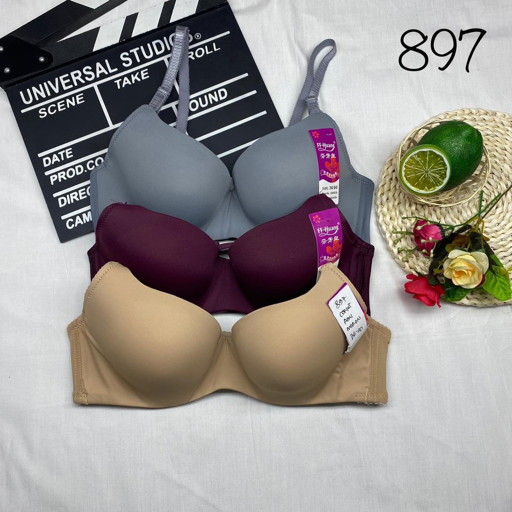 Jual Bra Bh Wanita Ada Busa Sedang Tidak Ada Kawat Size