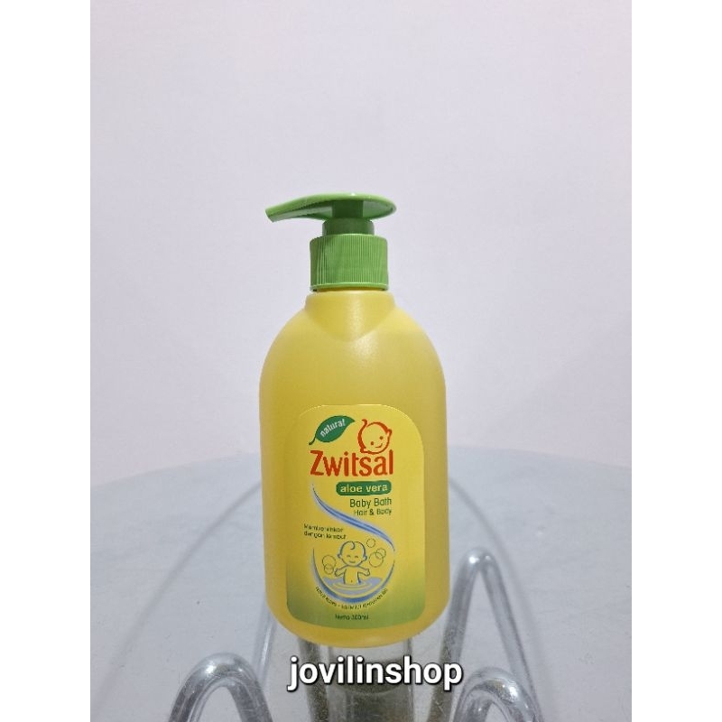 Jual Zwitsal Natural Aloe Vera Baby Bath 2 In 1 Hair Body 300ml