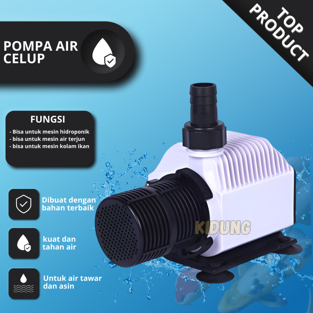 Jual Water Pump Power Head Pompa Filter Celup Penyedot Aquarium