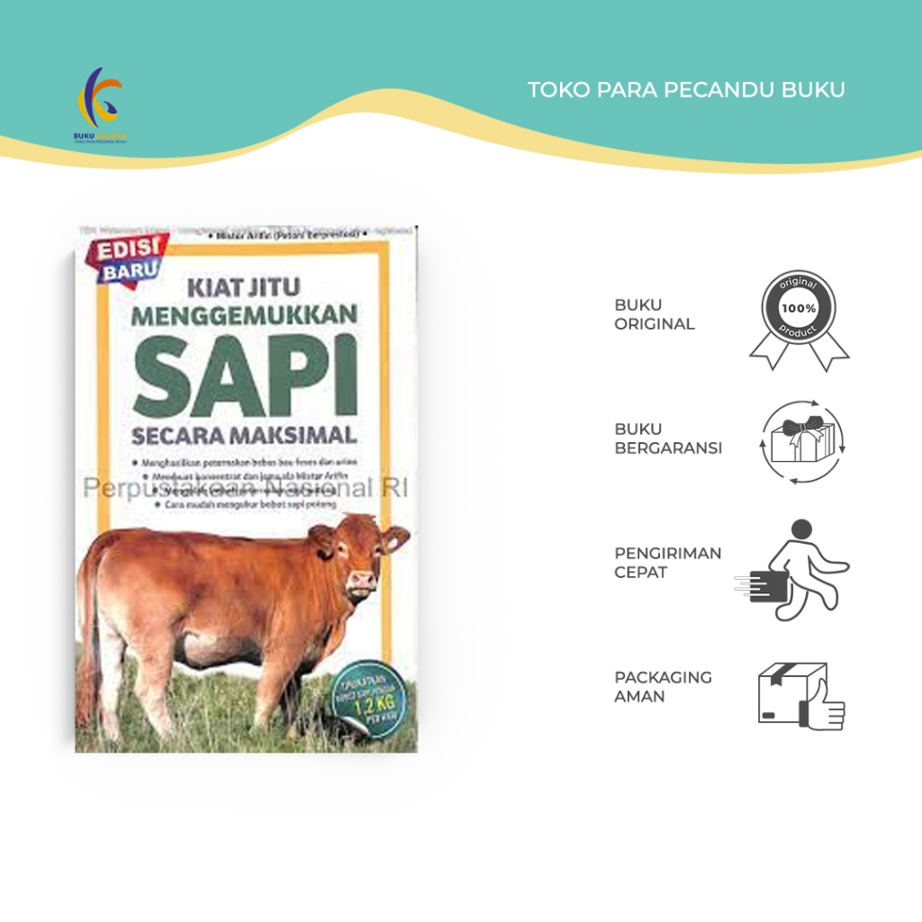 Jual Buku Peternakan Kiat Jitu Menggemukan Sapi Secara Maksmial