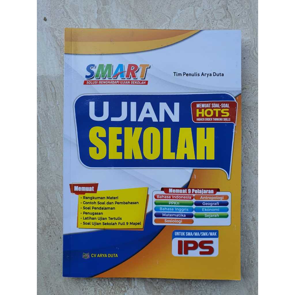 Jual Buku Smart Ujian Sekolah Sma Ips Edisi Terbaru Tahun