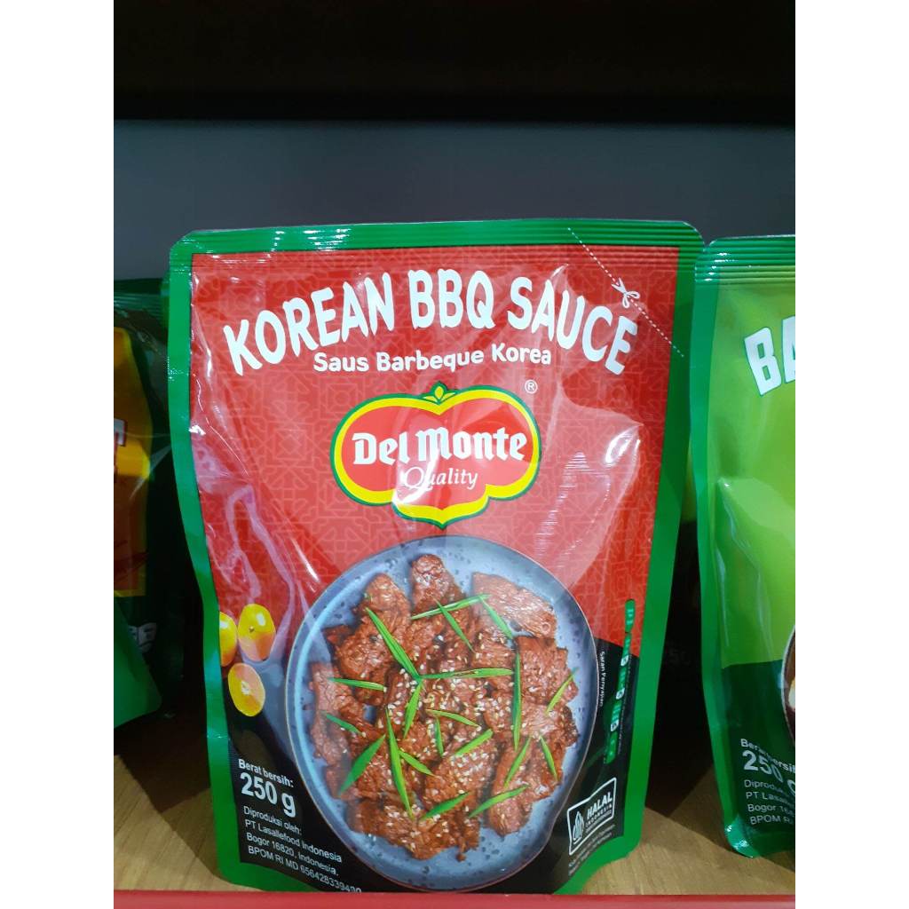 Jual Delmonte Korean Bbq Sauce Gr Shopee Indonesia