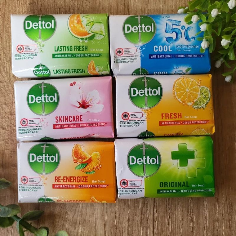 Jual Dettol Sabun Batang Gr Isi Pcs Shopee Indonesia