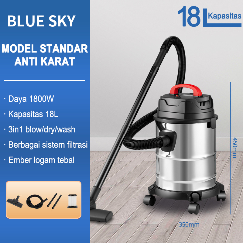 Jual Blue Sky Penyedot Debu In Vacuum Cleaner Liter Liter Sedot