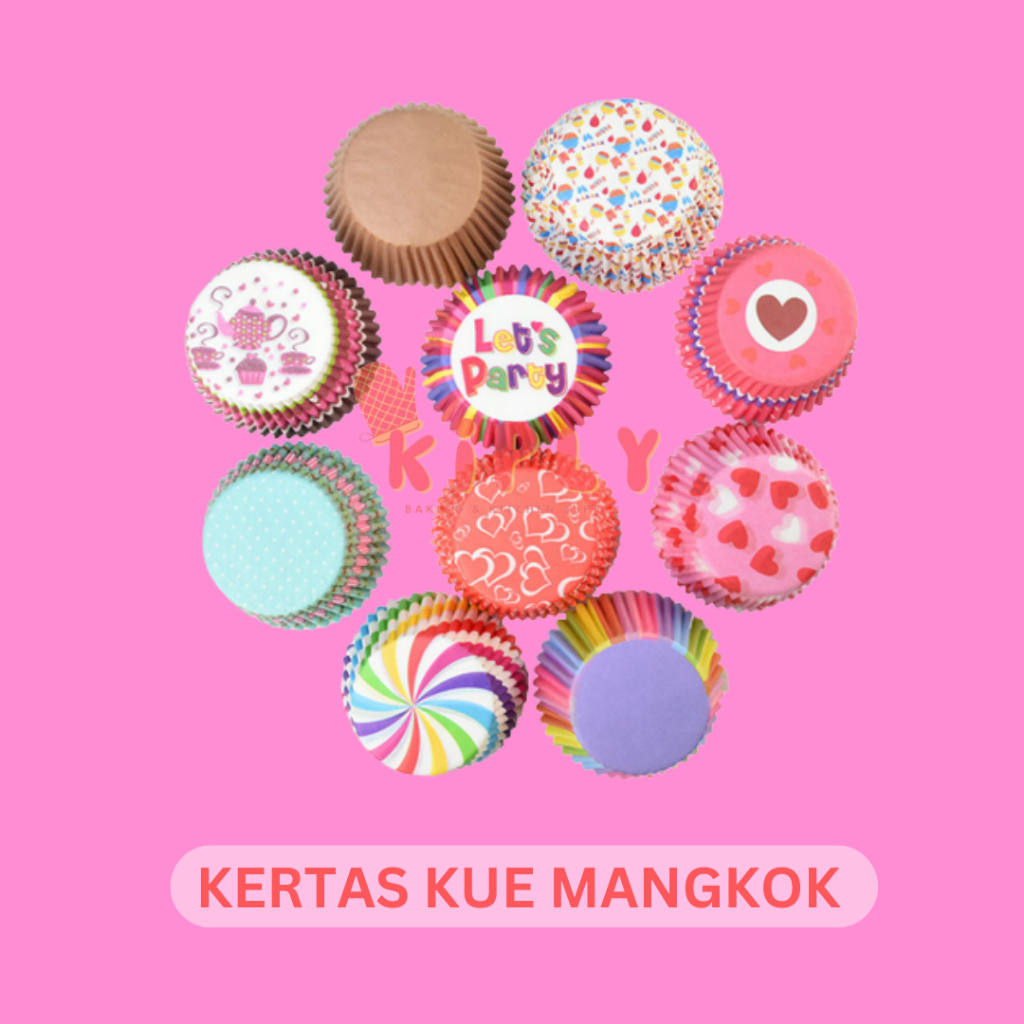 Jual Pcs Kertas Kue Mangkok Kertas Cupcake Case Lucu Cup Bolu