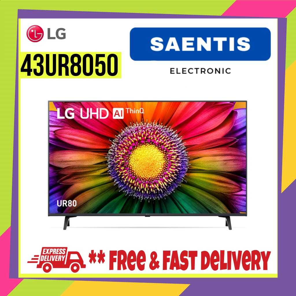 Jual TV LG 43UR8050 SMART TV 43 INCH 4K UHD LED 43UR8050PSB 43UR8050