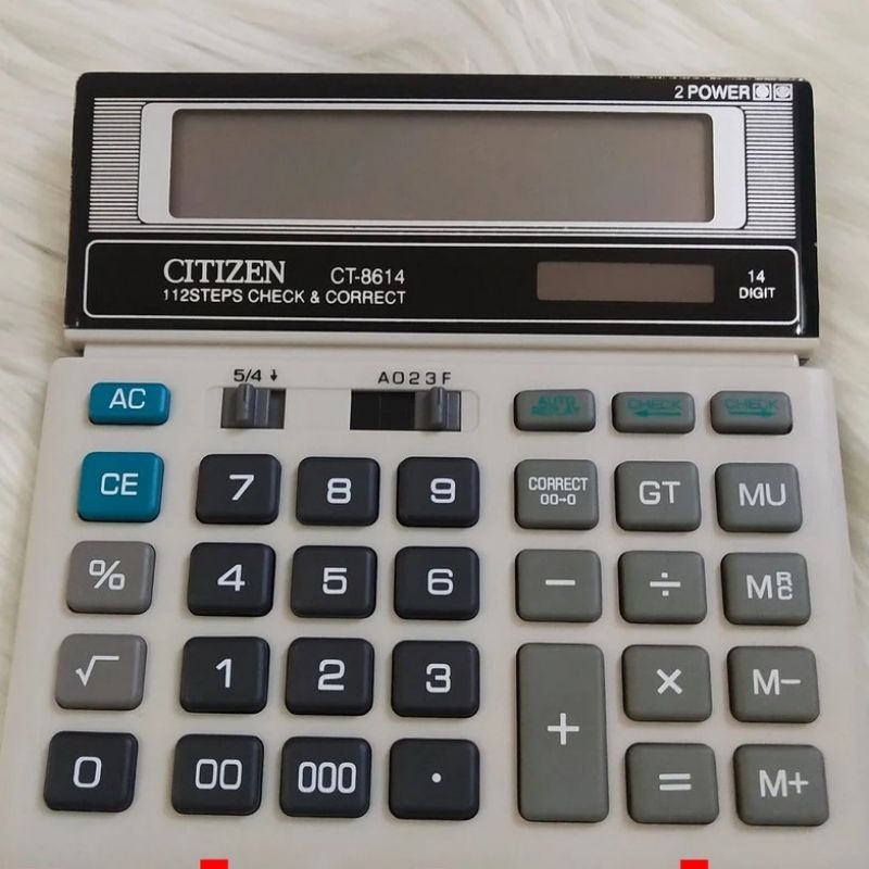 Jual Kalkulator Meja Dagang Digit Citizen Ct Sdc L