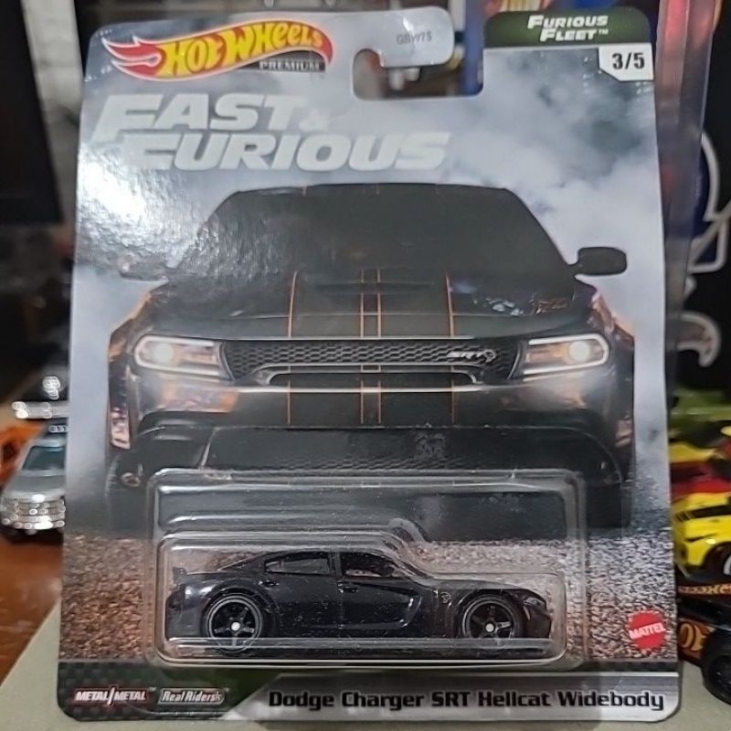 Jual HOTWHEELS PREMIUM DODGE CHARGER SRT HELLCAT WIDEBODY FURIOUS FLEET