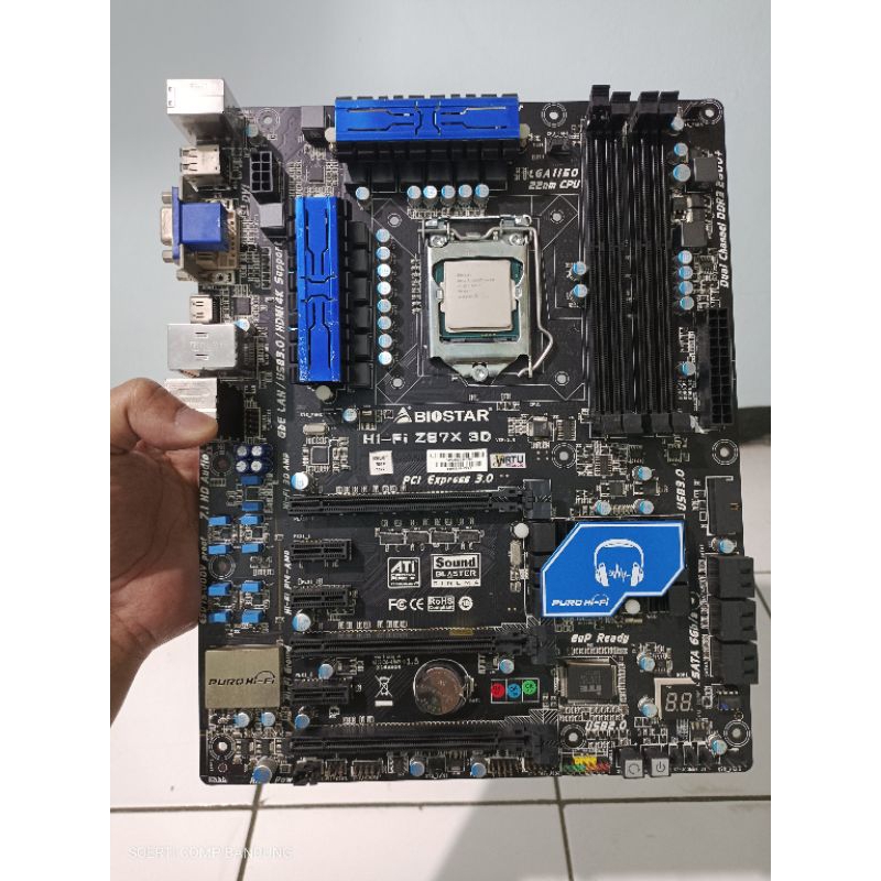 Jual Mainboard Mobo Z Dan B Asus Gigabyte Msi Biostar Asrock Soket