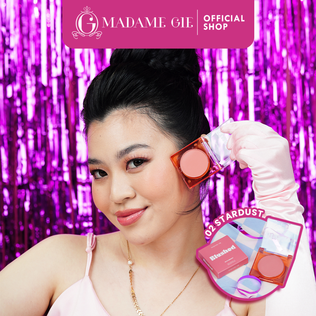 Jual Madame Gie Blushed Makeup Blush On Long Lasting Pigments