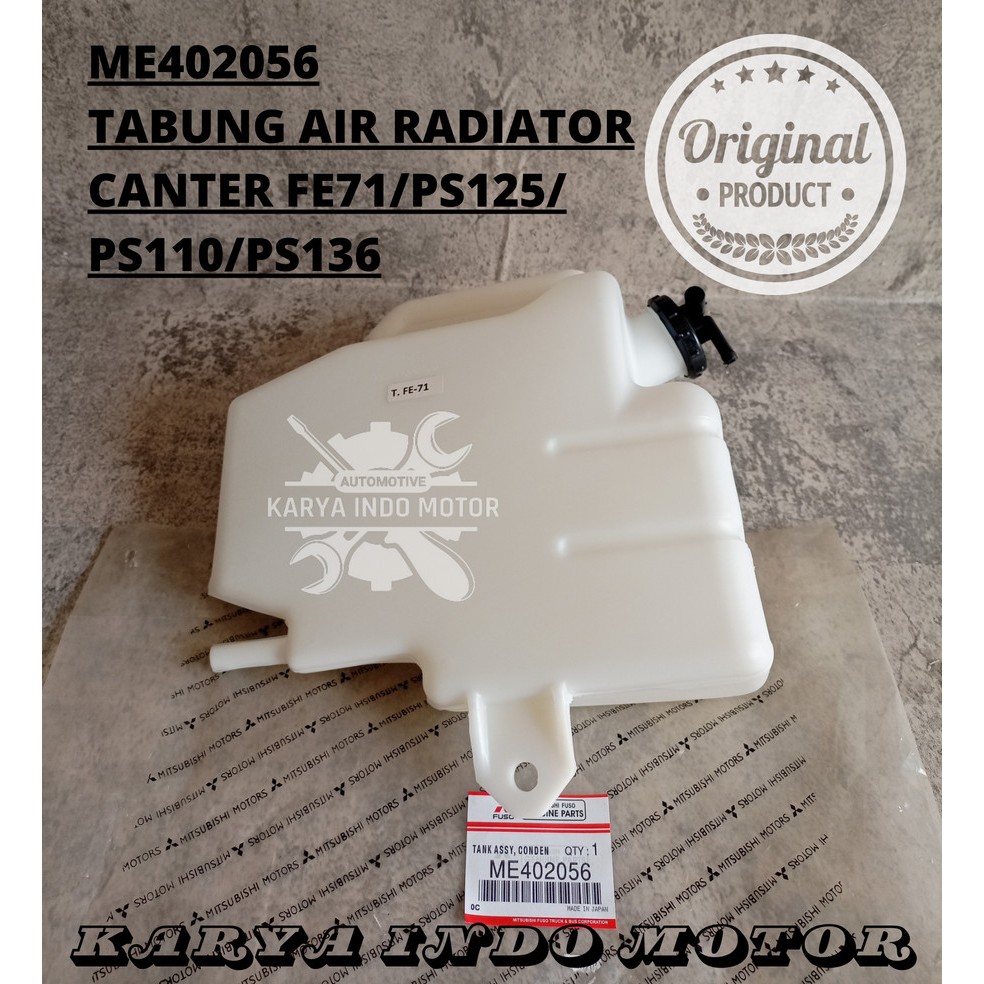 Jual Tangki Air Radiator Canter Original 100 Mitsubishi ME402056