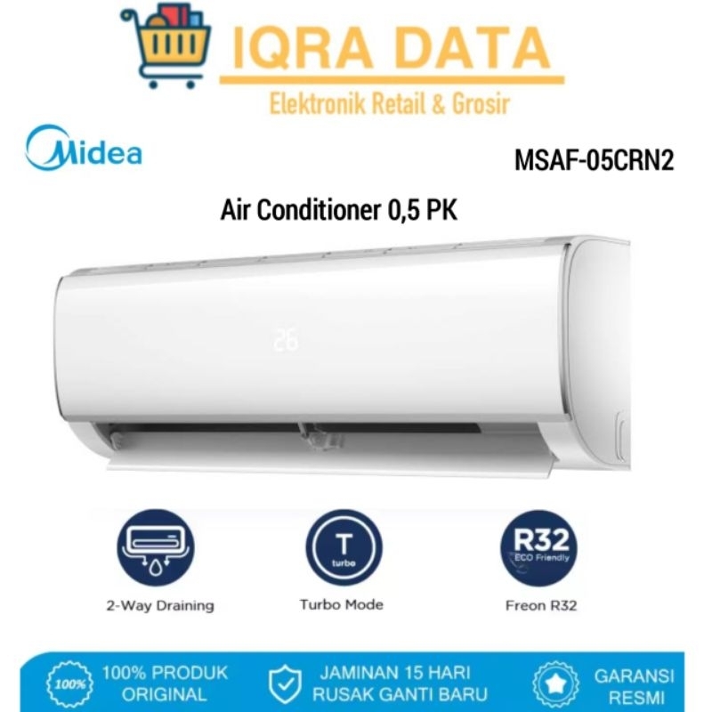 Jual Ac Midea Pk Low Watt Msaf Crn R Gold Fine Garansi