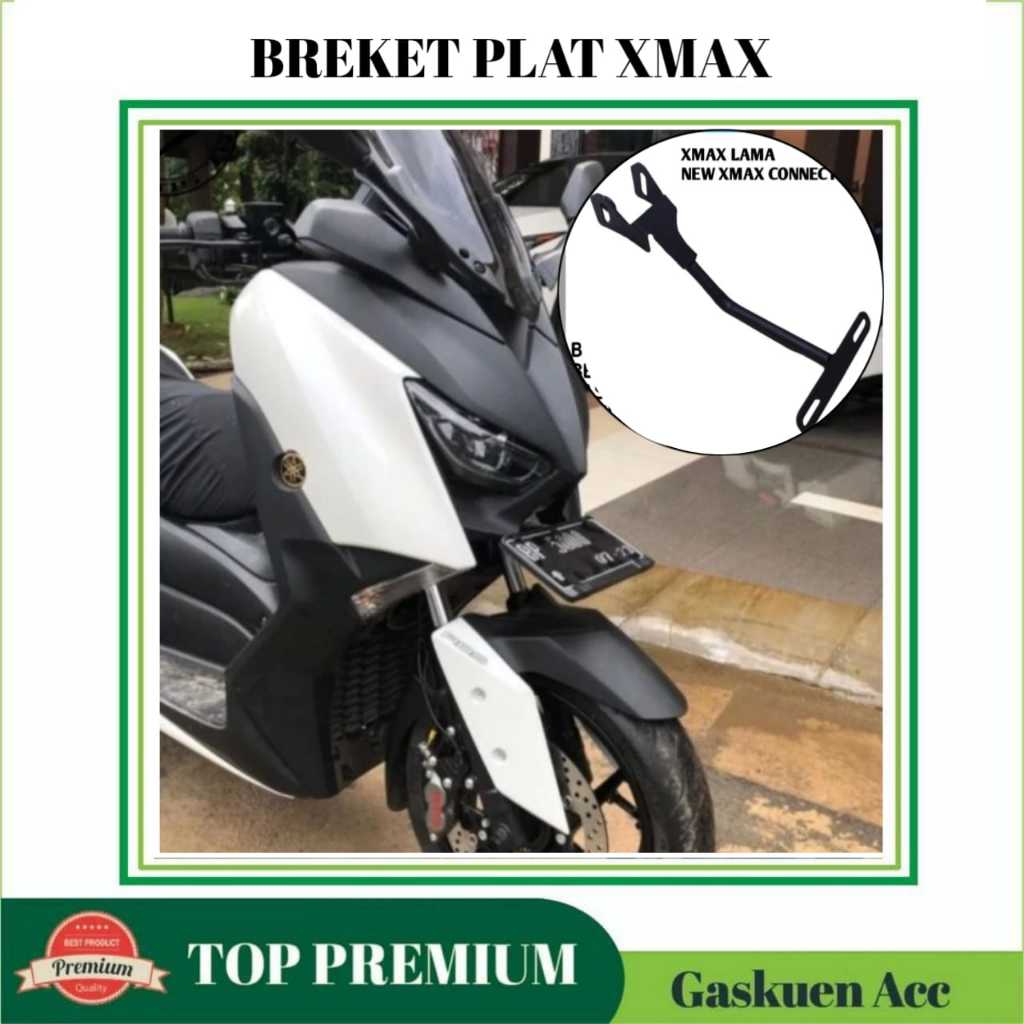 Jual Breket Dudukan Plat Nomor New Xmax Connected Xmax Lama Model