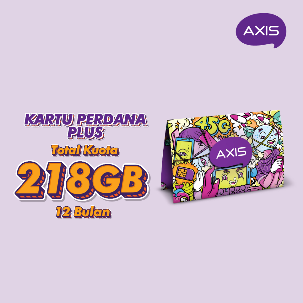 Jual Axis Kartu Perdana Plus Gb Bulan Shopee Indonesia