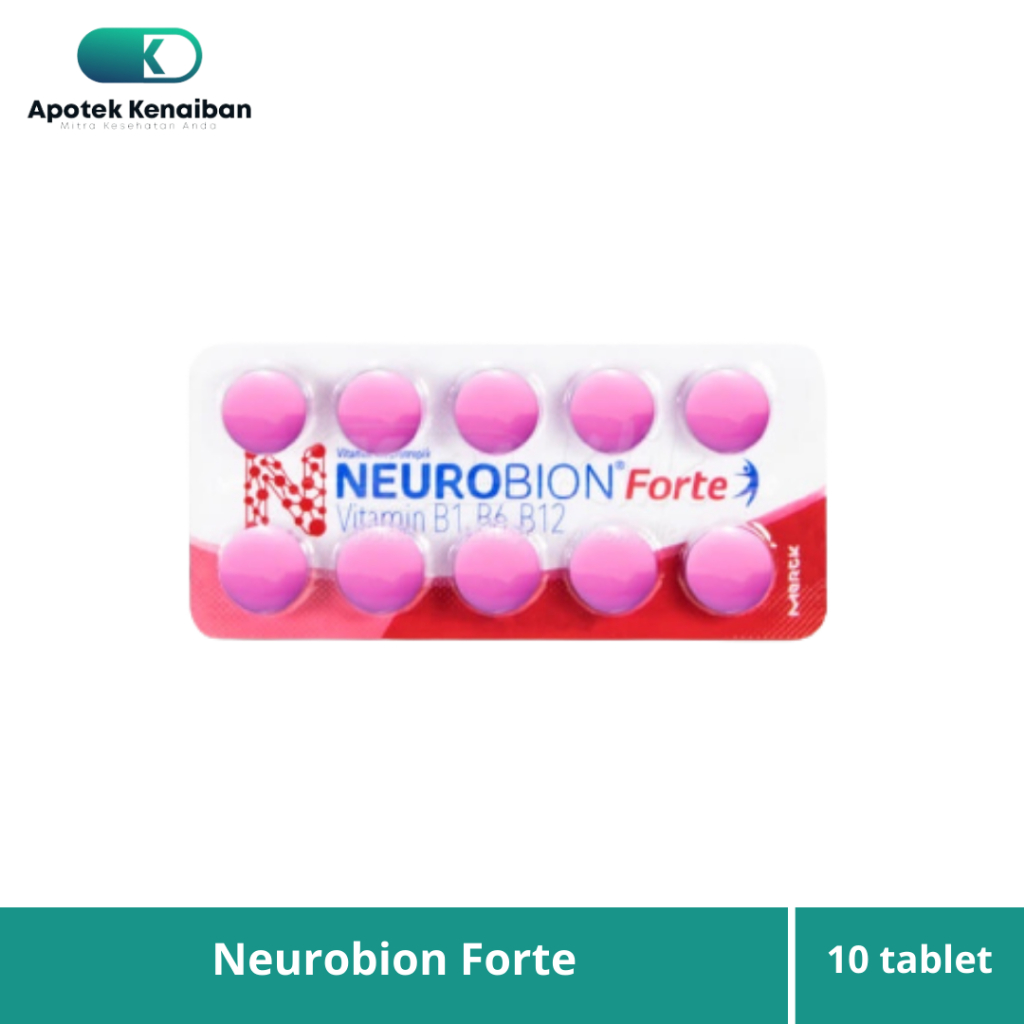 Jual Neurobion Forte Strip Tablet Vitamin Neurotropik Shopee