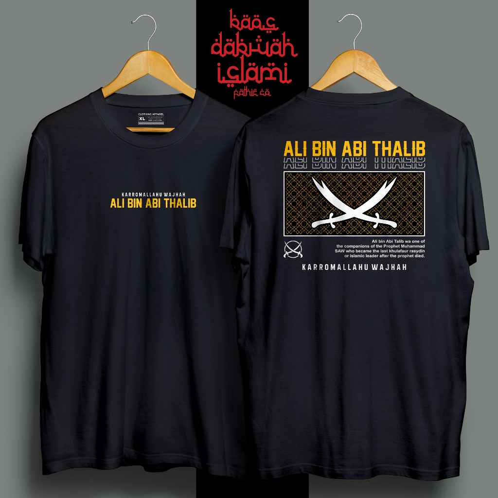 Jual Kaos Dakwah Tokoh Islami Depan Belakang Viral Terbaru Kekinian